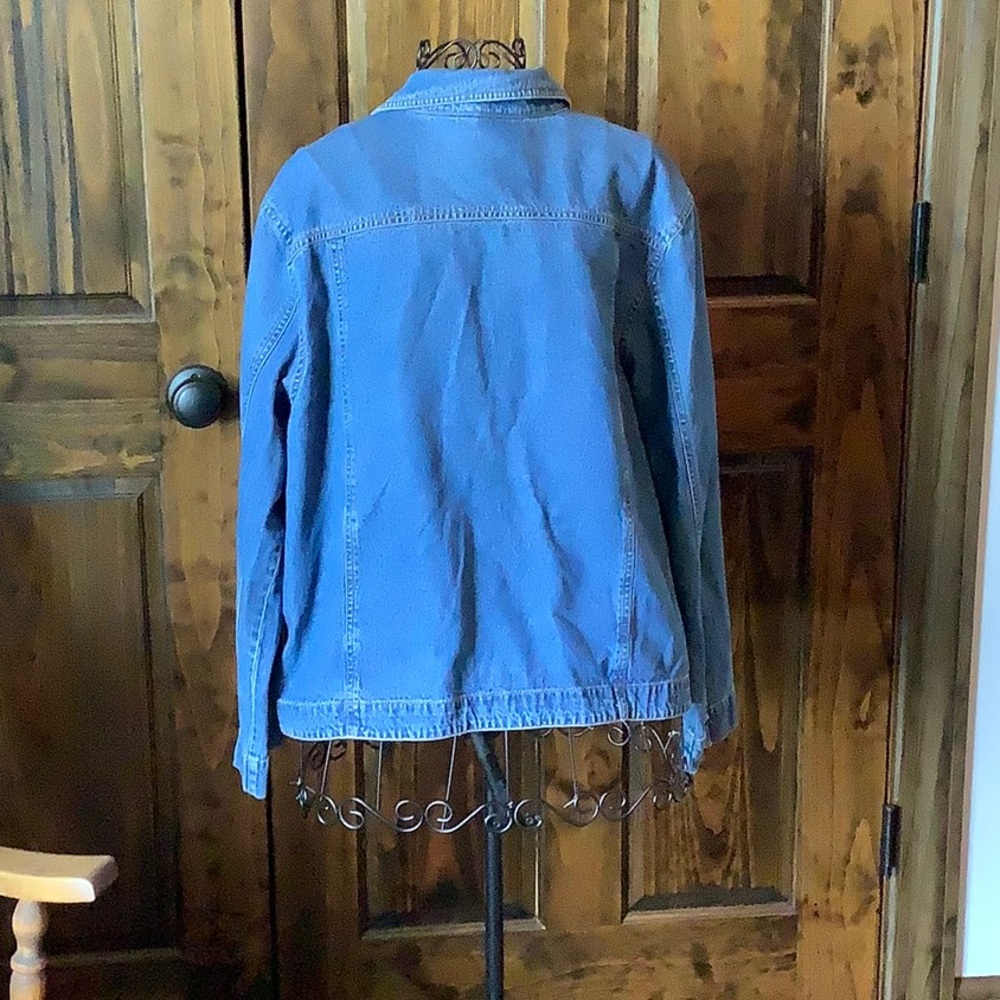 Cathy Daniels Blue Jean Jacket Classic Denim Style - Picture 4 of 7